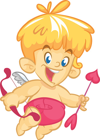 Naked Little Angels Clip Art, Vector Images & Illustrations