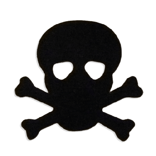 Skull And Cross Bones Tanning Stickers Tanning Lotions