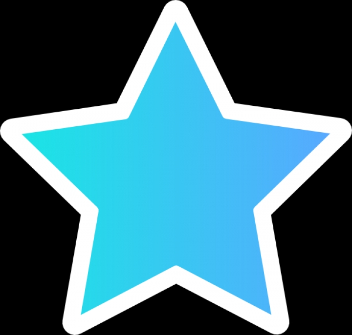 Png Cartoon Blue Star Clipart Best