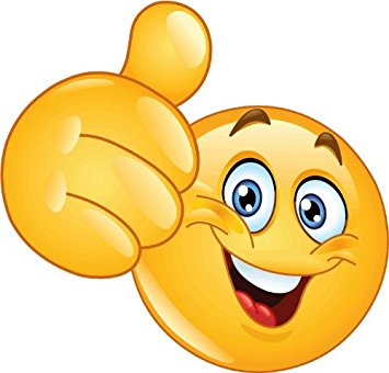 Amazon.com: Smile OK Emoticons Bumper Sticker 5" x 5": Automotive