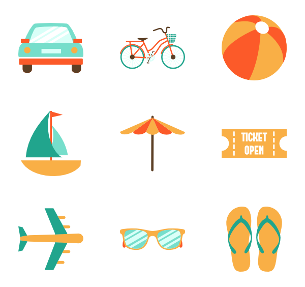 Summer Icons - 3,104 free vector icons