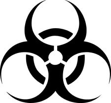 Biohazard Sticker