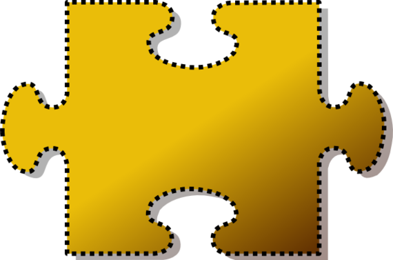 5 Piece Puzzle Template Clipart - Free to use Clip Art Resource