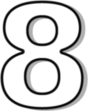 Number 8 Clipart