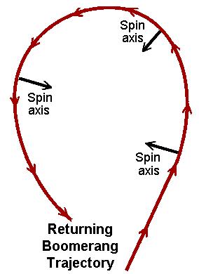 Returning Boomerangs in Flight