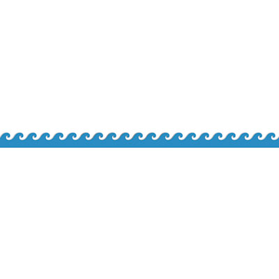 Wave Clip Art Border