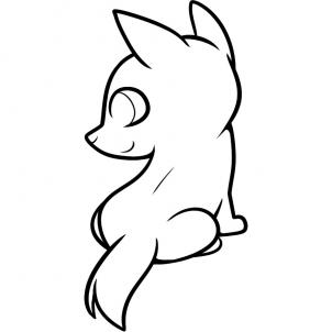 How To Draw A Easy Wolf - ClipArt Best