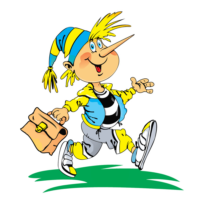 Vector Cartoon - Buratino
