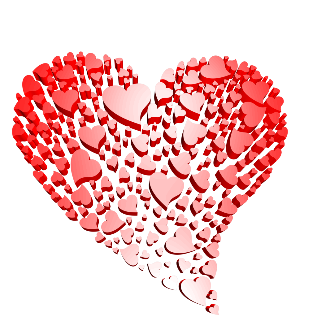 Transparent Heart of Hearts Free Clipart