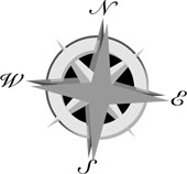 clip art: Compass Rose Clipart