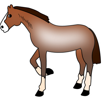 Drawing a cartoon horse | Drawing Techniques