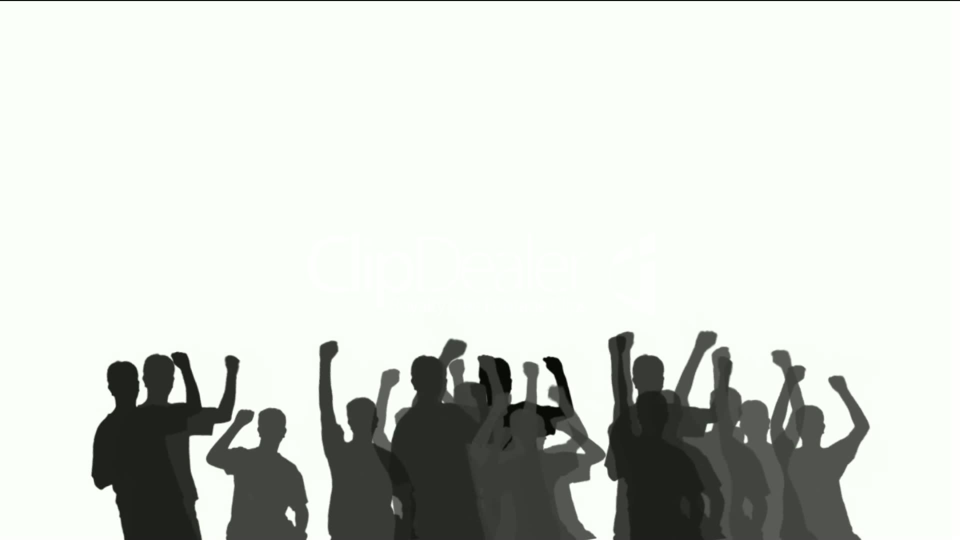 Video Footage Clip - dance people at concert,Protest Parade people ...