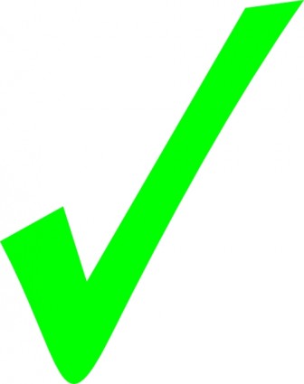 Check Mark clip art Free vector in Open office drawing svg ( .svg ...