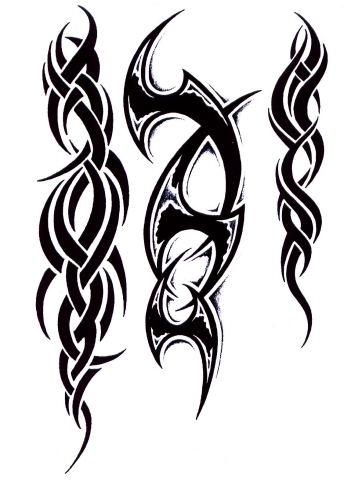 Back Tribal Tattoo Designs For Men | Jos Gandos Coloring Pages For ...
