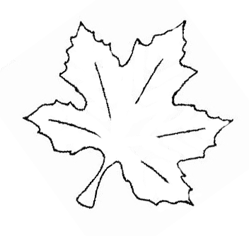 Oak leaf printable Keep Healthy Eating Simple