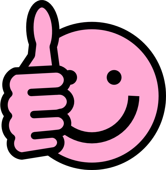 Smiley Face Clip Art Thumbs Up - Free Clipart Images