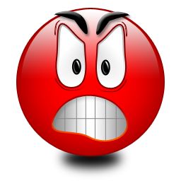 Angry Emoticon | Angry Smiley ...