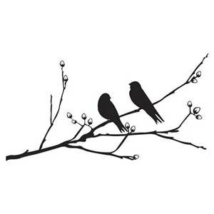 Bird On Branch | Two Birds, Love ...