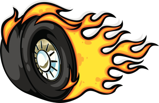 Drag Racing Clip Art, Vector Images & Illustrations