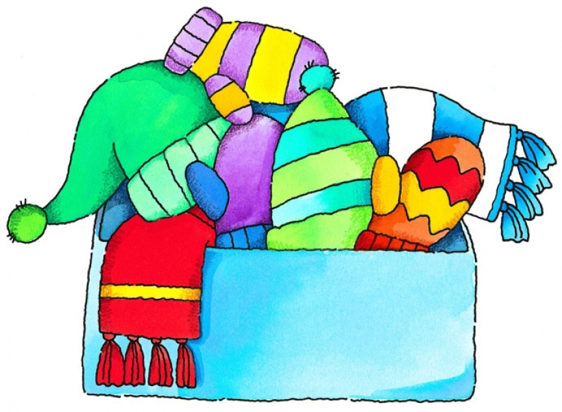 Clip Art Winter Clothes