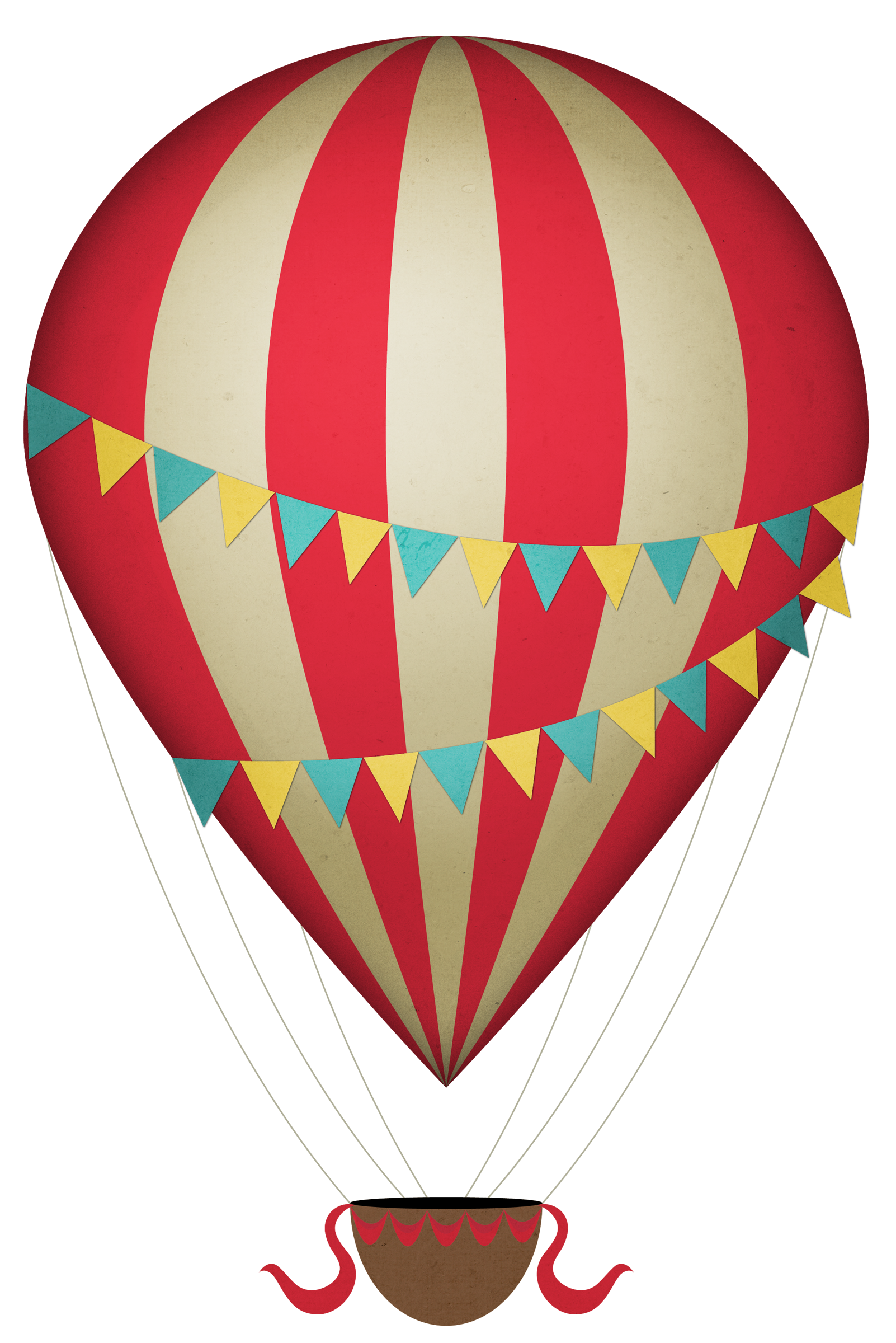 Hot Air Balloon Clip Art Png - Free Clipart Images