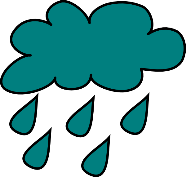 Cartoon Rain Cloud