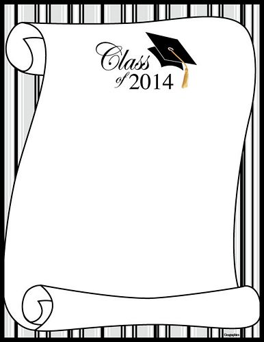 Graduation Scroll