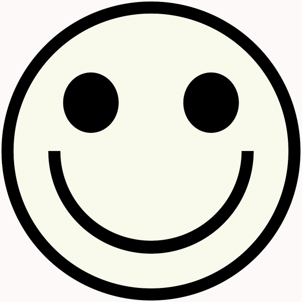 Smile Icon Black And White