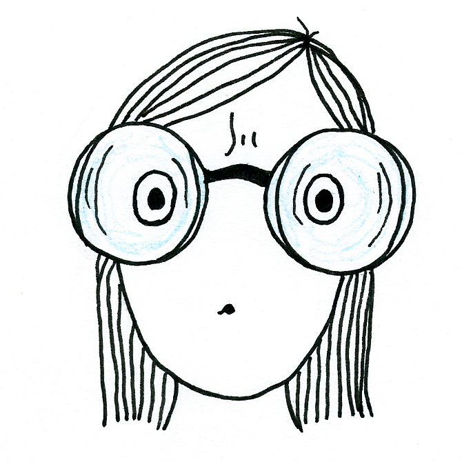 Eyes With Glasses Cartoon - Free Clipart Images