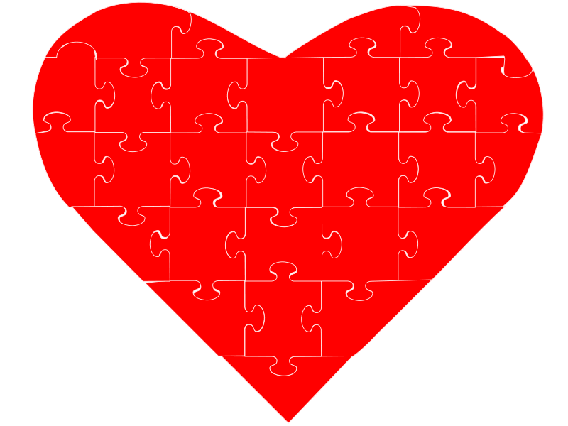 Free Stock Photos | Illustration Of A Red Heart Isolated On A ...