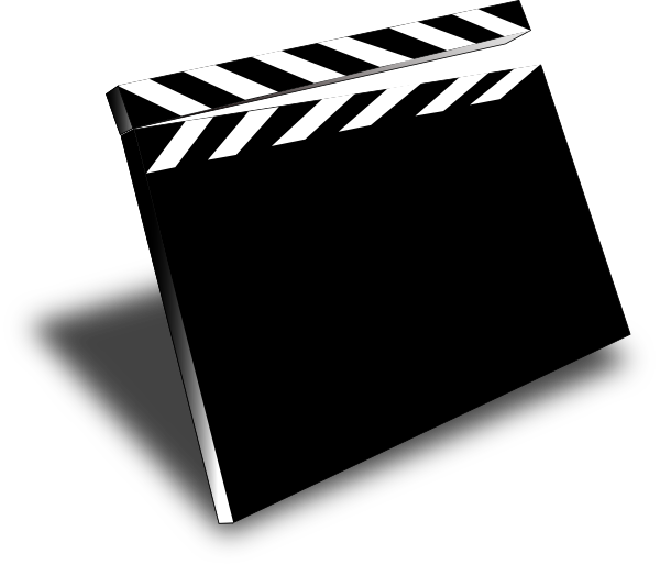 Movie Clapper Clip Art
