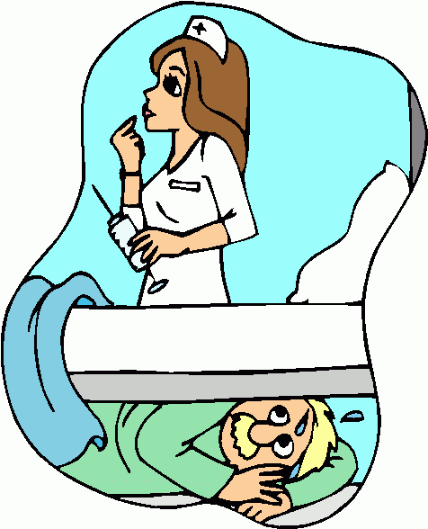 hiding_from_nurse clipart - hiding_from_nurse clip art