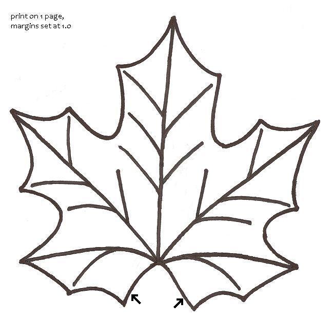 Maple Leaf Mug Rugs - Pictorial Tutorial & Pattern
