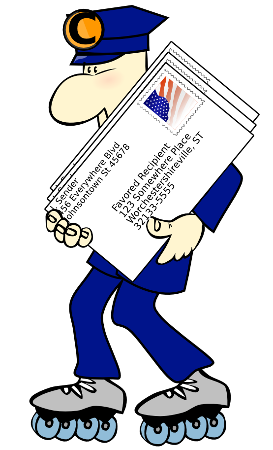 Free to Use & Public Domain Mailman Clip Art