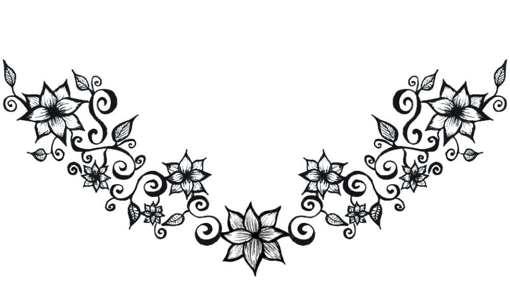 Floral Lower Back Design Rose Flower Tattoos Free Tattoo Designs ...