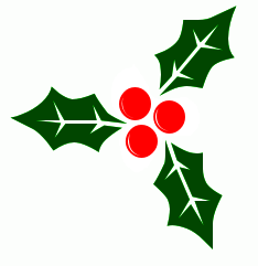 Free Holly Clipart - Public Domain Christmas clip art, images and ...