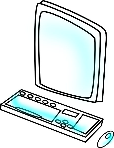 Computer clip art Free Vector