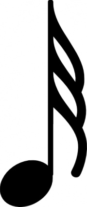 Musical Note clip art vector, free vector images