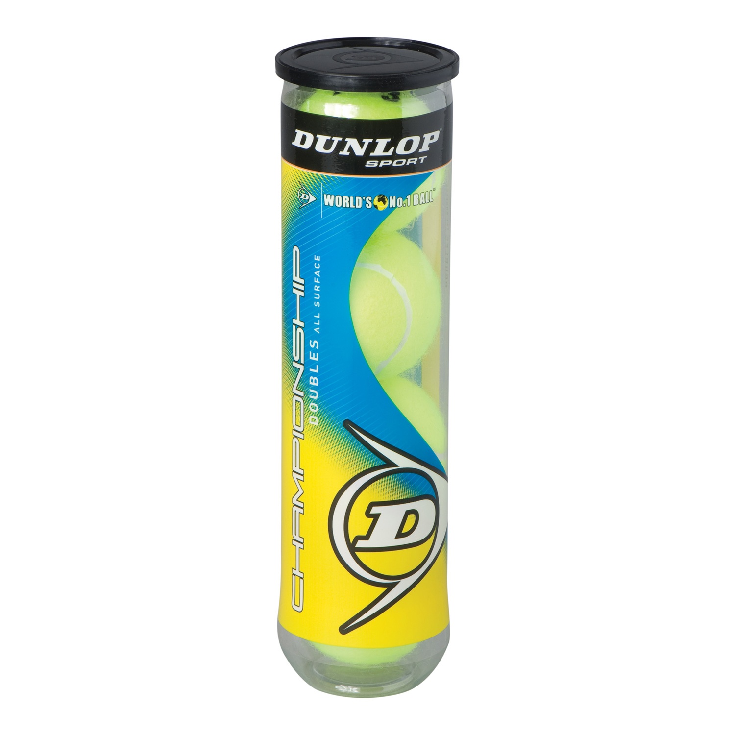 Dunlop Championship Tennis Balls - 4-Ball Can Tennis Balls