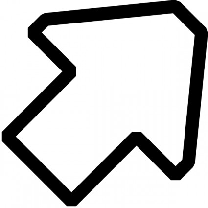 black_white_up_right_arrow_ ...