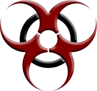 3D Biohazard Warning Symbol T-Shirts, Sweatshirts, Stickers ...