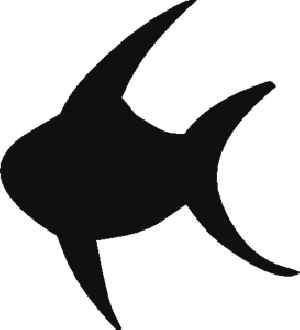 Fish Stencil 3 | Fish Stencil 3 s | Shape Stencil | Shape Stencils