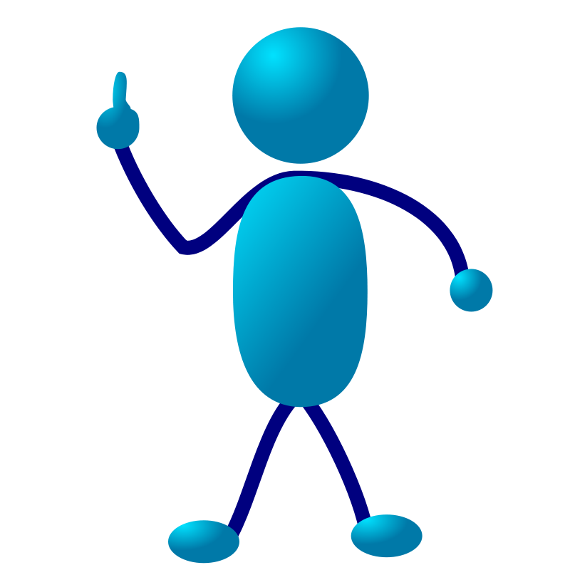 Clipart - Stickman 10