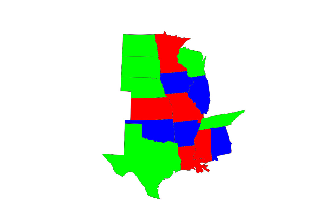 MMem 0162: Memorizing the position of US states (with time zones ...