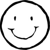 Smiley Face Clipart Black And White - Free Clipart ...