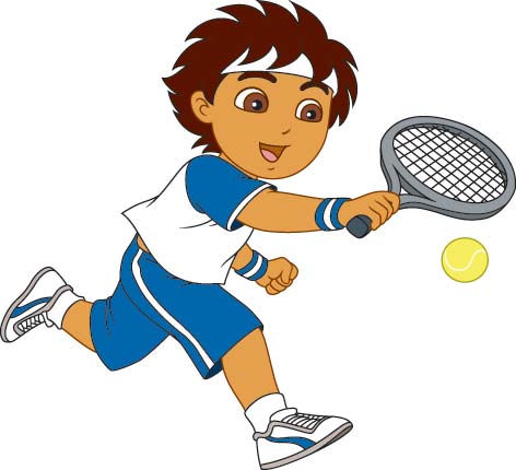 Tennis Player Clipart - Tumundografico
