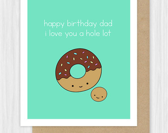 Birthday Card For Mom Mother Mum Cute Funny Pun by SunnyDoveStudio