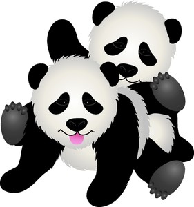 Panda bear clip art at vector clip art - dbclipart.com