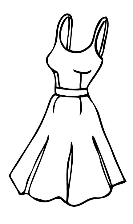 40+ Cartoon Wedding Dress Clipart