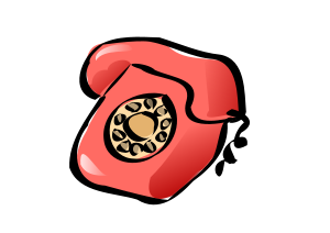 Free clip art telephone